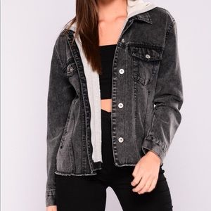 50% off through Friday! Black denim jacket